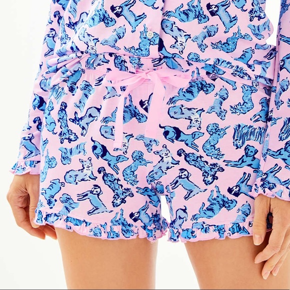 Lilly Pulitzer Ruffle Pj Short Ruff 